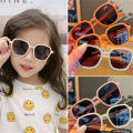 Sun-shading Children's Sunglasses Stylish Black Outdoor Kids' Sun Glasses Baby Sunglasses for Travel Fishing Driving Girls Boys. 