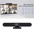 4K USB Webcam HD Video Conference Camera with Microphone and peaker. 