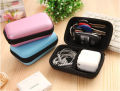 Leather Protective Case USB Cable Earbuds Pouch Box Earphone Accessories Earbuds , Earphone , Handsfree , Usb Cbel Chager pouch box wallet handsfree box holder. 