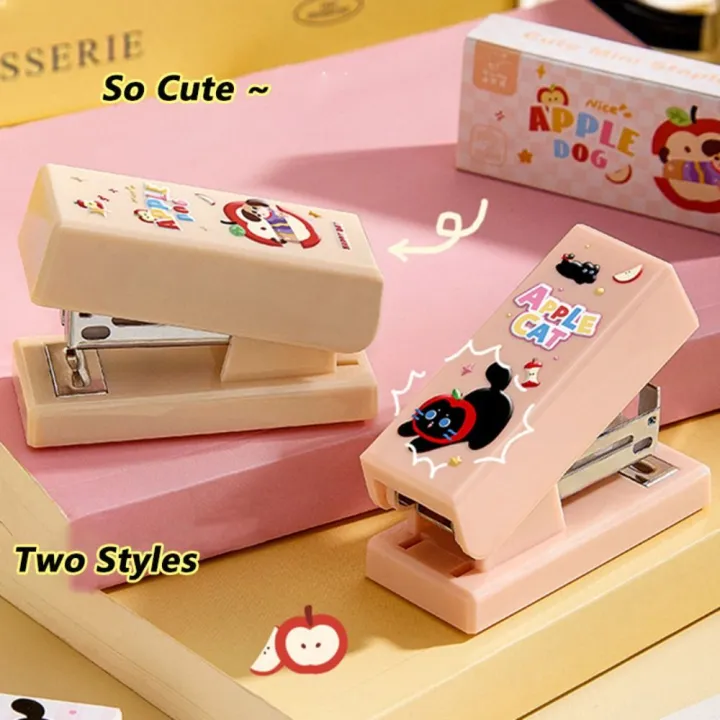 New%20Dachshund/Black%20Cat%20Stapler%20Use%2024/6%20Staples%20Mini%20Portable%20Manual%20Stapling%20Machine%20Labor-saving%20Portable%20Heavy%20Duty%20Stapler%20Bookbinding%20Supplies%20-%20Image%207