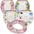 High Quality Kid's Safe Potty Soft Toilet Seat Cover Girls Color Design - Pink. 