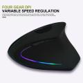 New Wireless Vertical Gaming Mouse Optical Ergonomic Mice 1600DPI Gamer Mouse. 