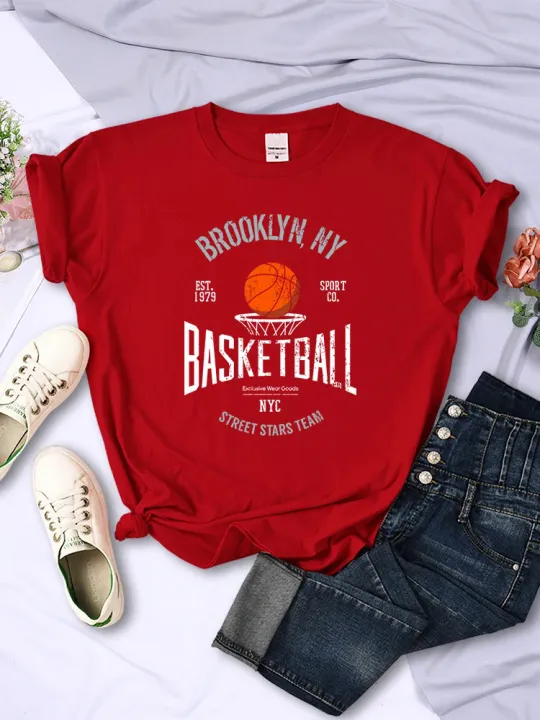 Brooklyn%20,Ny%20Basketball%20Street%20Stars%20Team%20Tshirt%20Women%20Street%20Soft%20Short%20Sleeve%20Fashion%20Hip%20Hop%20Clothes%20Oversized%20T-Shirt%20Female%20-%20Image%203