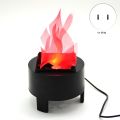 LED Fire Flame Effect Light Artificial Electric Flicker Campfire Lamp Party Decor Supplies for Bar Stage Home, US Plug. 