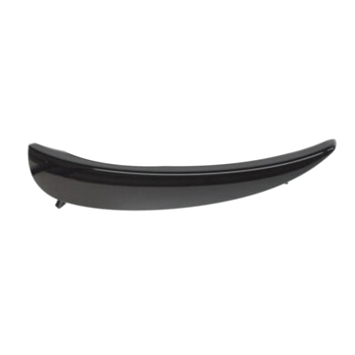Left Front Bumper Trim Strip Replacement Parts Accessories A2138856306 For - E-Class W213 C238 2015-2023 Car Accessorie Bright Black