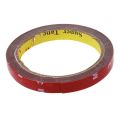 2 Pcs Strong Permanent Double Sided Super Sticky Foam Tape Roll for Vehicle Car, Red 10MMx3M & 12MMx3M. 