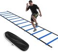 Durable 6 12 18 Rung Agility Ladder for Soccer Football Speed Training Fitness Bodybuilding. 