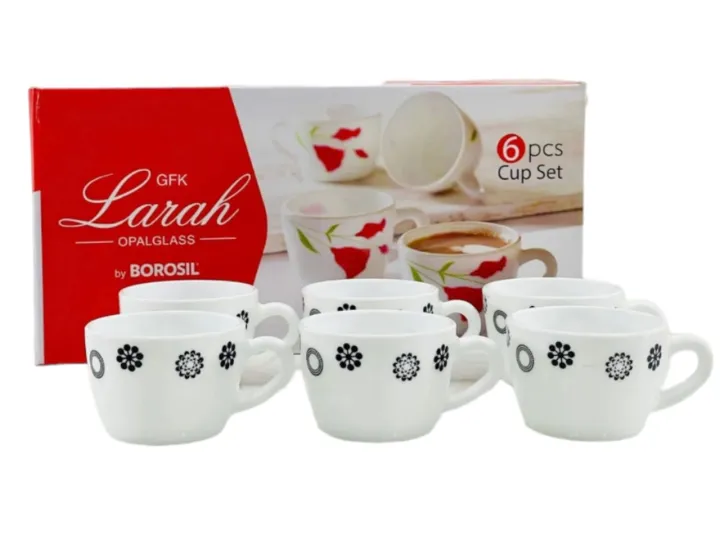 6 Pcs cups sat