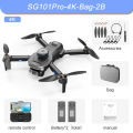 SG101 PRO Brushless RC Drone 4K Professional Camera Four-way Obstacle Avoidance Optical Flow Positioning Foldable Quadcopter. 