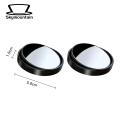 Car Safety Mirror 360-degree Adjustable Car Blind Spot Mirror Set for Enhanced Safety Wide-angle Lens Design Frameless Convex Side Auxiliary Mirrors Auto Parts Accessories Blind Spot Car Mirror. 