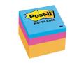 3M™ Post-it® Jaipur Colours, 3"x3" 5pack. 