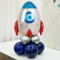 Outer Space Party Decoration Astronaut Rocket Ship Foil Balloon Galaxy/solar System Theme Kids Birthday Party Baby Shower Decora. 