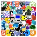 Anedshaop Luxury 10/30/50pcs Programmer Internet Java Stickers Geek Php Hacker Docker Html Programming Decals For Phone Laptop Computer Sticker. 