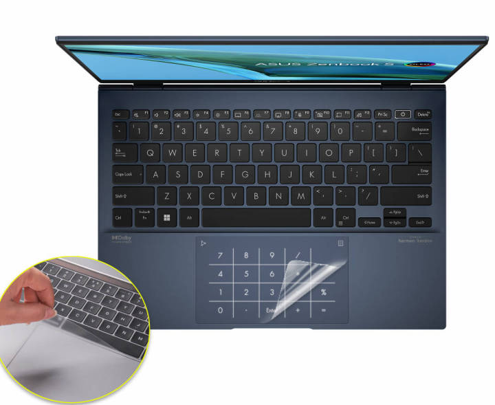 Matte Touchpad for Asus Zenbook S 13 Oled UM5302TA UM5302 UM5302T 5302 13.3'' TOUCH PAD Protective film Sticker Protector
