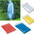 【HOT】 5-50Pcs Disposable Rain Ponchos Raincoat With Hood Adults Emergency Waterproof Raincoat For Camping Hiking Sport Outdoors. 