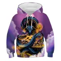 Dragon Ball Children's Wukong Hoodie Autumn New Children's Clothing Children's Hoodie Boy Cartoon 3d Hoodie Fashion Cool. 
