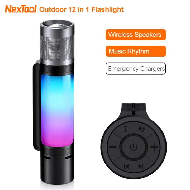 Nextool%2012%20In%201%20Flashlight%20Home%20Outdoor%20Mini%20Speaker%20Highlight%20Telescopic%20Zoom%20Music%20Atmosphere%20Light%20For%20Camping%20Fishing%20Alarm%20-%20Image%202