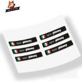 Custom Rider Name National Flag Stickers for Road MTB Bike Frame Flag Personal Name Bicycle Frame Decals. 