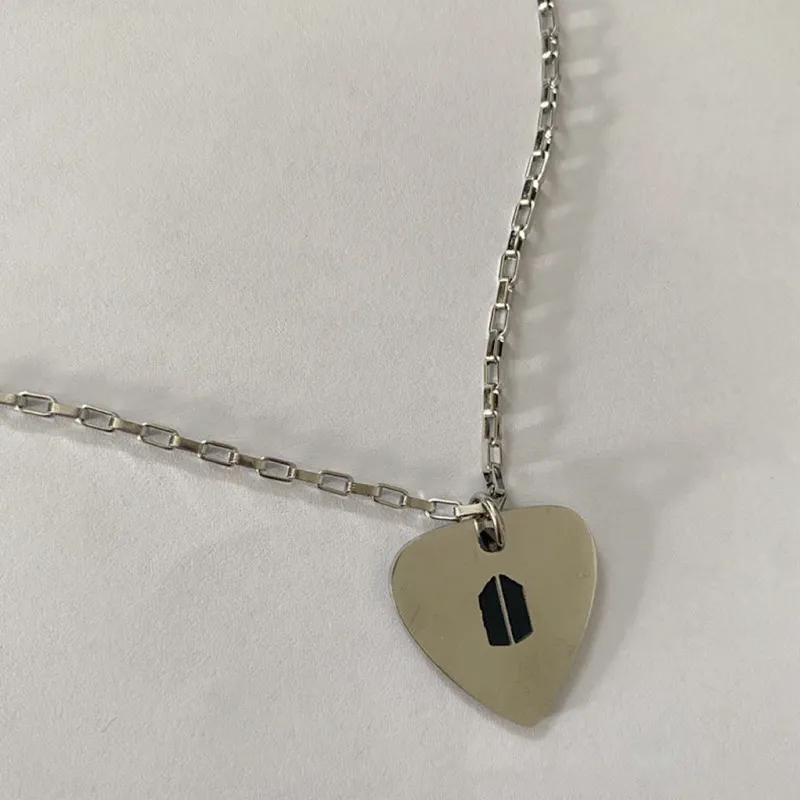Kpop BTS Bangtan Boys SUGA Guitar Pick Necklace Fans Gift | Daraz.lk