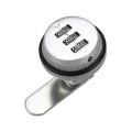 Mail Box lock-2 x 3-Digit Combination Camlock-silver. 