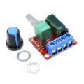 DC Motor Speed Controller Module Mini DC Motor PWM Speed Controller DC 4.5V-35V 5A 90W Speed Regulator Adjustable Board Switch. 