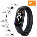 M7 Band Sports Smart Bracelet - Fitness Tracker Heart Rate Monitor Smart Watch for All Mobile (Features M4, M5, M6, 116 Plus, D13, Y68, D20, F8, W34, i7 Pro Max) 177440162 High-Five LK. 