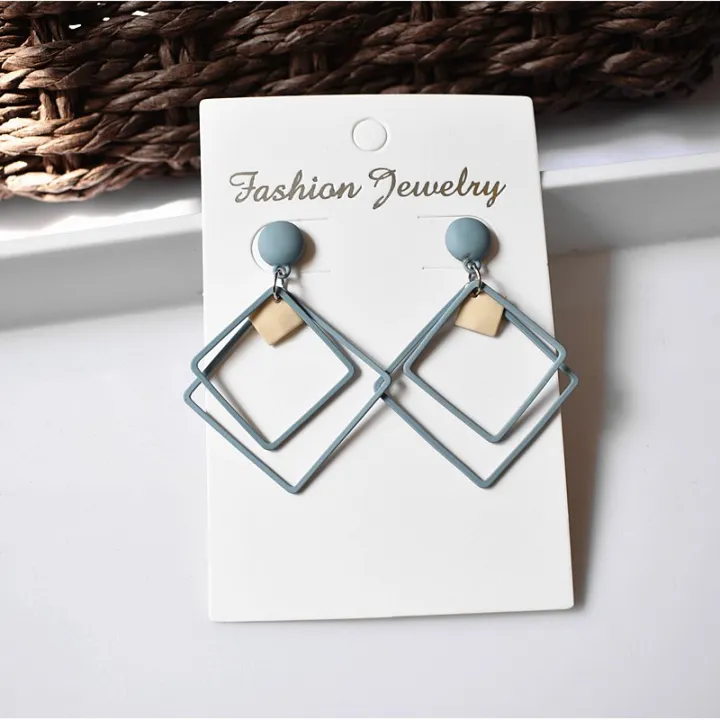New%202025%20Hollow%20Square%20Earrings%20%20Female%20-%20Image%204
