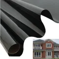 Black Privacy Tint Window Film Glass Door Stickers 0% 5% 15% 35% 50% VLT 60X20''. 