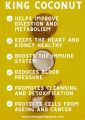 King Coconut oil 28ml King Coconut Oil has magical benefits that work wonders for all your skin & hair problems. 