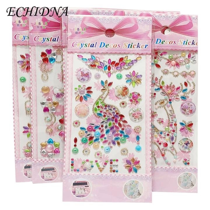 Colorful%20Sticker%20Sparkling%203d%20Gem%20Stickers%20for%20Diy%20Crafts%20Scrapbooking%20Perfect%20for%20Kids'%20Rewards%20Decoration%20Self-adhesive%20Shiny%20Rhinestone%20Design%20Crafts%20Stickers%20-%20Image%203