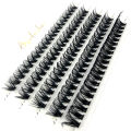 60D/80D Mink Eyelashes 100/280 Clusters Eyelash Extension Natural Individual False Lashes Russian Volume Lash Makeup Cilia Cili. 