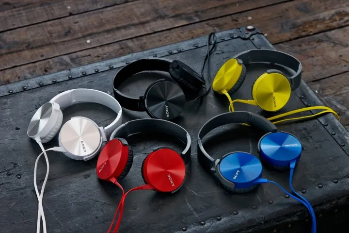 MDR-XB450%20On-Ear%20EXTRA%20BASS%20Headphones%20(BLACK)Extra%20Bass%20Headset%20-%20Image%203