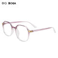 OQ BOGA 7 Colors Unisex Anti Blue Light Radiation Computer Glasses Women Men Eye Protection Fashion Plastic Polygon Frame Eyewear. 