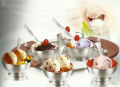 Stainless Steel Ice Cream Cup Set 12 Piece Set. 