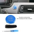 Starter Parts, Start Button Cover, Engine Button, Bmw Engine Start Bmw Button Push-Start Button Replace for Bmw. 