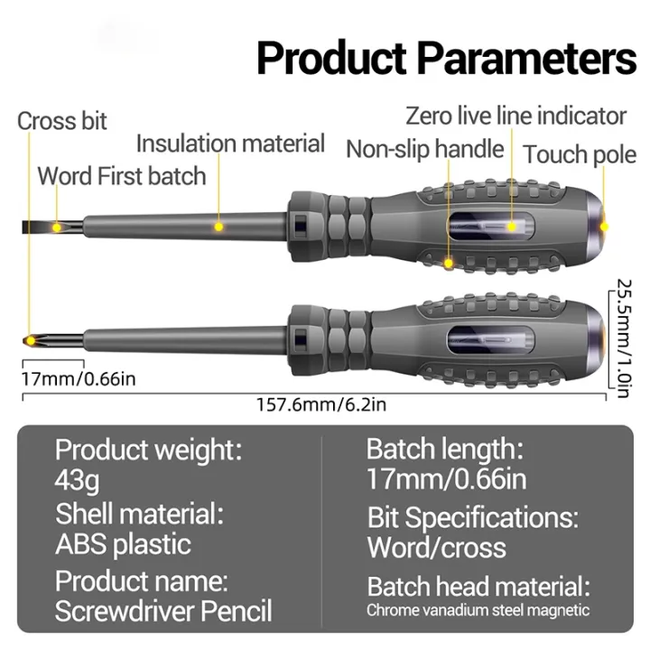 2PCS/SET%20Digital%20Voltage%20Tester%20Pen%20Magnetic%20Screwdriver%20Electrical%20Indicator%20Induction%20Test%20Pencil%20Voltmeter%20Power%20Detector%20-%20Image%204