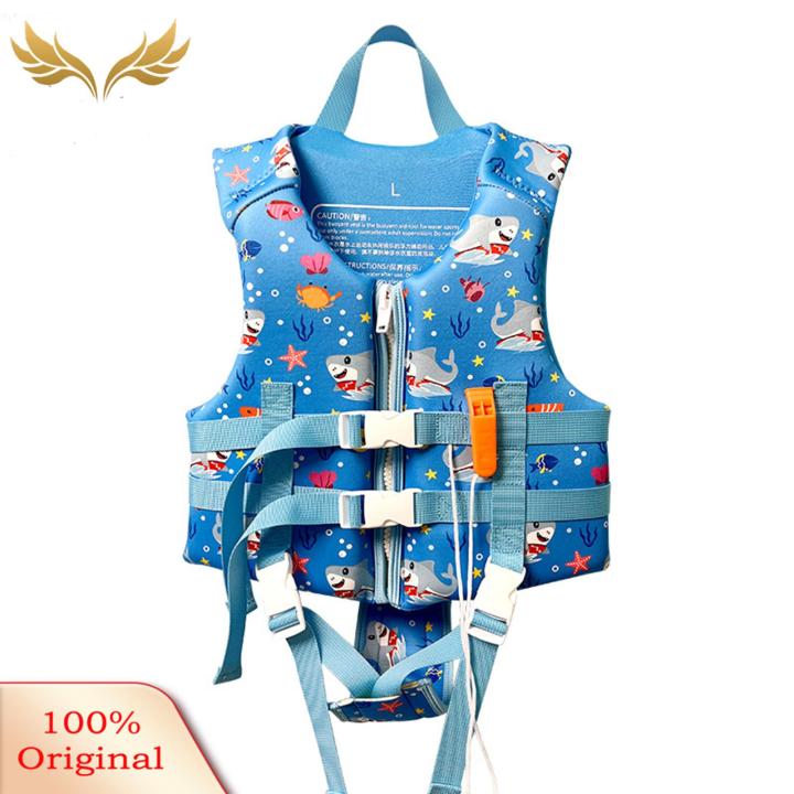 SuperRide Kids Drifting Vest Kids Swim Vest with Whistle 24-66 Lbs 4-12 Years Old Boys Girls Life Jacket Snorkel Kayak Boating Buoyancy Safety Vest Swimming Aid
