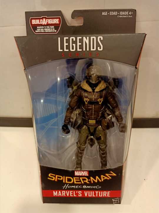 Spider-Man Marvel Legends Wave 6 Set of 7 Figures (Marvel's Vulture Flight Gear BAF)