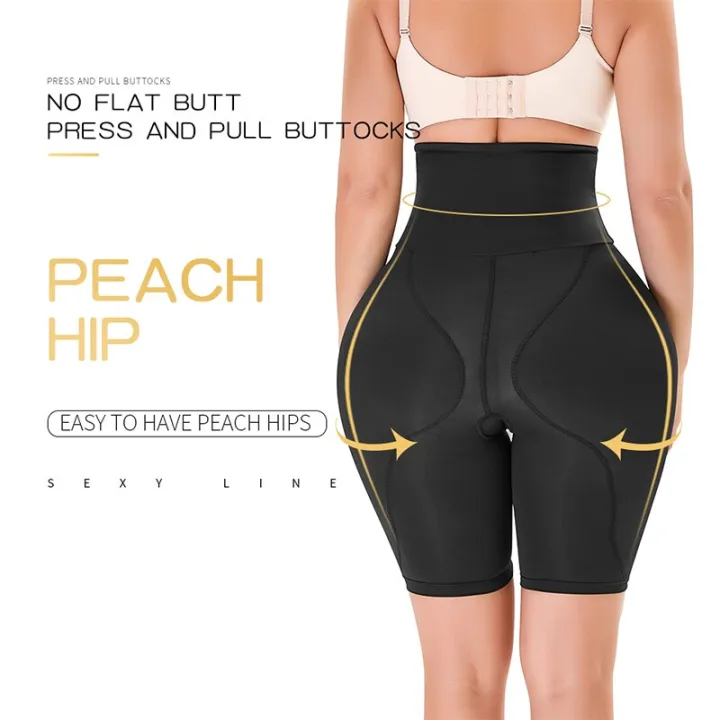 Women%20Shapewear%20Padded%20Underwear%20Waist%20Slimmer%20Butt%20Lifter%20Control%20Panties%20Hip%20Enhancer%20Mid%20Thigh%20Shorts%20sexy%20Modeling%20Seamless%20-%20Image%205