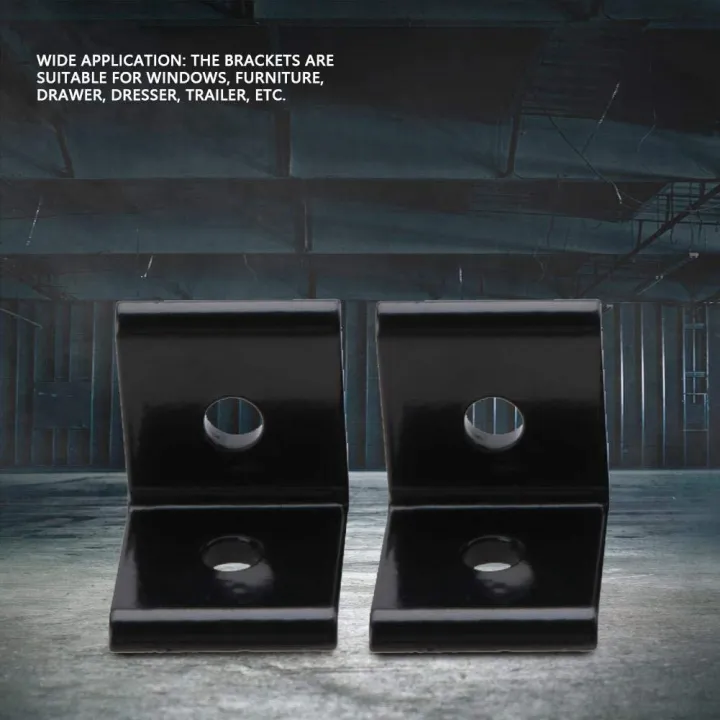 FORIDE%204%20Pcs%20L%20Corner%20Bracket,%20Connector%20Corner%20Angle%20Bracket%20Connection%20Joint%20for%20Aluminum%20Profile%20(Black%202020)%20-%20Image%207