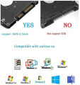 USB 3.0 SATA III Hard Drive Adapter Cable, SATA 22PIN HDD SATA For 2.5inch HDD/SSD Adapter Converter. 