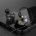 QKZ K7 3.5mm Wired Headphones In-ear Earbuds uper Bass Music Earphone ports Headset with Microphone. 