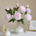Tabel Peony Flower 3 Heads Home Decor Flower Beautiful 72cm Long for Tabel Decoration Event Decoration Centerpiece. 