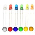 3mm LED Bulb Red Green Blue Yellow Orange White Diffused Clear Light Emitting Diode 50pcs. 