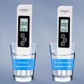 1 Piece Instant Read Digital Water Testing Kits For Drinking Water Tap Well RO/DI 3 In 1 TDS EC Temperature Meter. 
