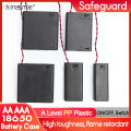 2 3 4 Slots Aa Aaa Diy Holder Storage Case Box With Switchcover For 18650 Aa Standard Container. 