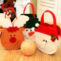 Apples Bag Decoration Santa Claus Decoration Holiday-themed Handbag Children's Christmas Handbag Christmas Handbag Elk Gift Bag New Gift Bag. 