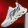 Fashion Men Sneakers Mesh Casual Shoes Lac-up Mens Shoes Lightweight Vulcanize Shoes Walking Sneakers Zapatillas Hombre Men Shoe. 