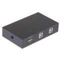 【Buy with eyes closed】USB 2.0 Sharing Switch, 2 Port HUB KVM Swtiches For PC Scanner Printer (Pack of 1). 