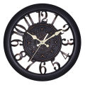 Vintage Digital Wall Clocks Wall Watch Horloge wall Quartz(Black). 